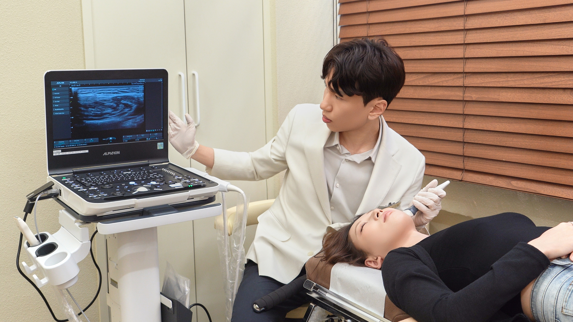 초음파를 활용한 매선실 리프팅 진단